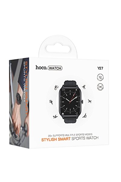 AUDIOX Hoco (Y27) Смарт часовник, Спортен, BT 5.0, функция за разговори, 230m...