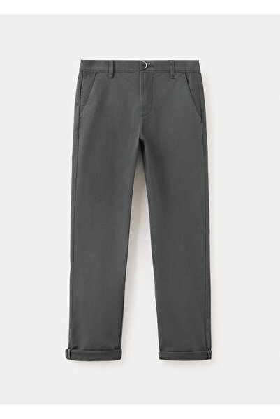 MANGO Kids Kıvrık chino pantolon