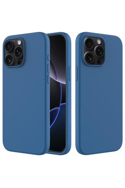 Chinastore Liquid Silicone Case for iPhone 16 Pro 6.3" Silky Soft Touch Full-...