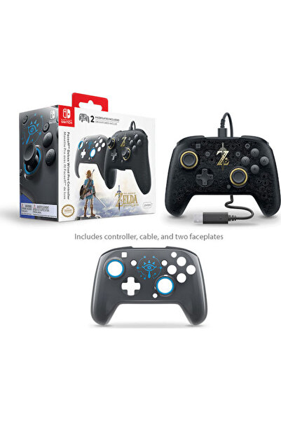 Pdp Faceoff Deluxe Ενσύρματο Χειριστήριο για Switch Έκδοση Breath of the Wild