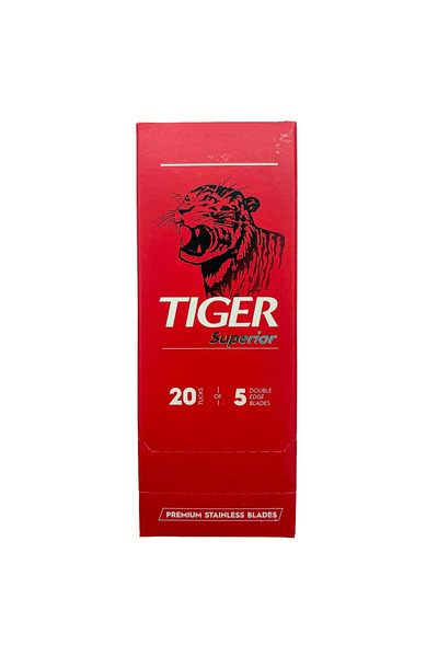 Tiger Superior Paslanmaz Çelik Jilet 100'lü Kutu