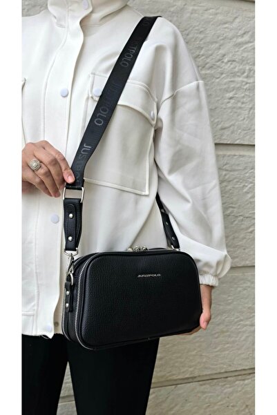 Just Polo Women's Imported 5-Compartment Shoulder Bag (Size 27X17 cm)