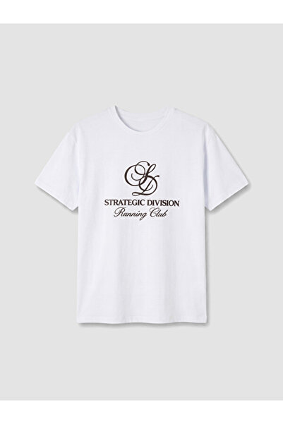 LC Waikiki Printed 100% Cotton Women's Sports T-Shirt