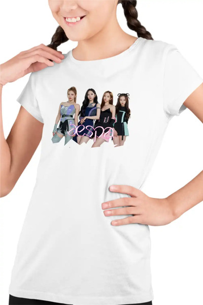 OEM Μπλουζάκι Aespa Πάρτι K-pop Εμπορεύματα