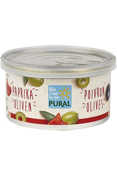 Pural Pate vegetal cu ardei si masline vegan,