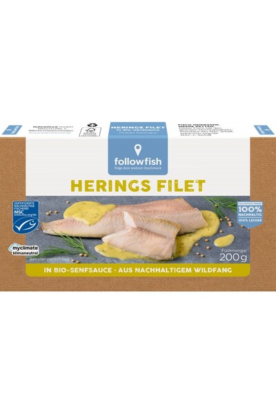 Followfish File de hering in sos de mustar