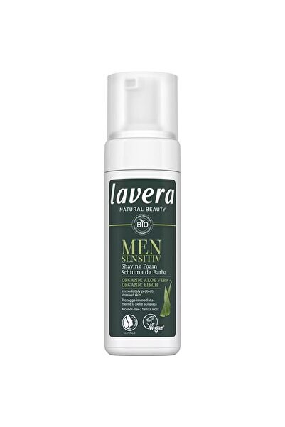 Lavera Spuma de ras sensitiv cu aloe vera bio si mesteacan bio