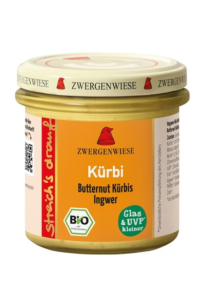Zwergenwiese Pasta tartinabila cu seminte de dovleac si ghimbir fara gluten,