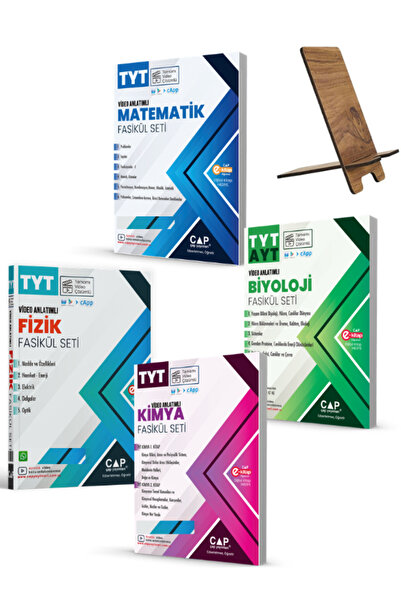 Çap Yayınları Çap TYT Matematik Fizik Kimya ve TYT AYT Biyoloji Fasikül Seti ...