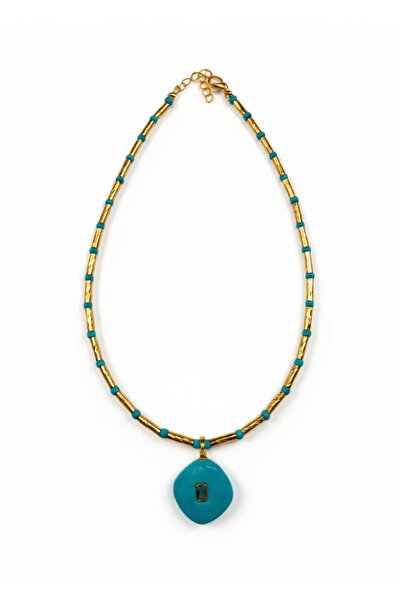Bo Takı ve Aksesuar Blue bead necklace