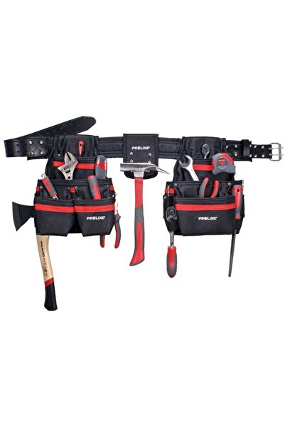 Proline CENTURA PIELE CU 21 BUZUNARE POLIESTER 80-115CM