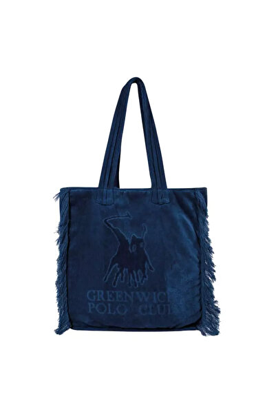Greenwich Polo Club Κομψή Τσάντα Παραλίας 97 - Μπλε