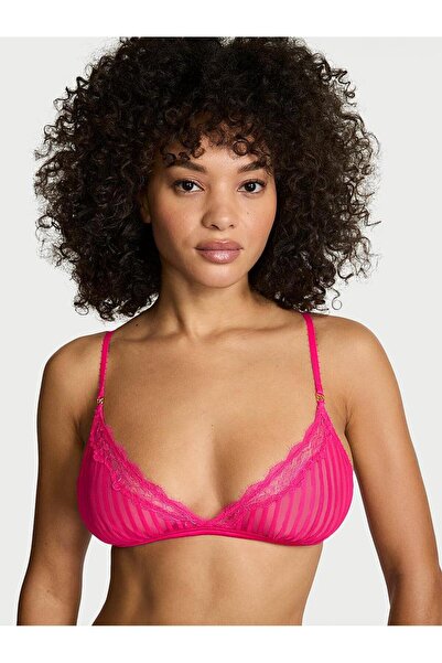 Victoria's Secret Tease Transparan Çizgili Üçgen Bralet