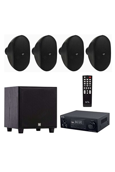 Dap Audio DAP WMS4 4.1 Σύστημα Ήχου με Υπογούφερ, Bluetooth, USB, FM