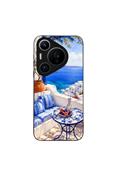 Sonique Θήκη Greek Island Muse Series για Huawei Pura 70 Pro Θέα του Αιγαίου