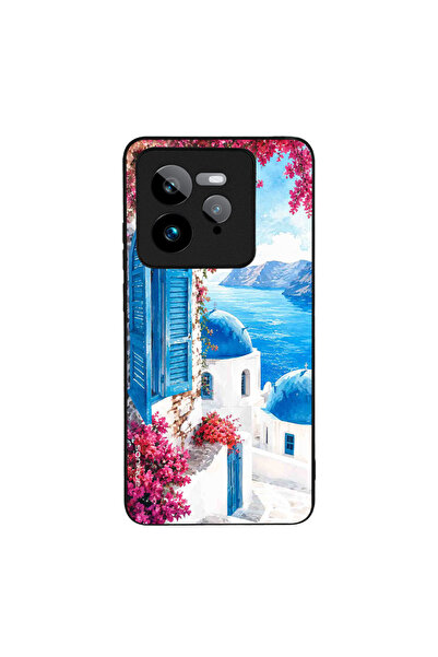 Sonique Θήκη Greek Island Muse Series για Realme GT 7 Pro 5G Σαντορινό Γαλάζιο