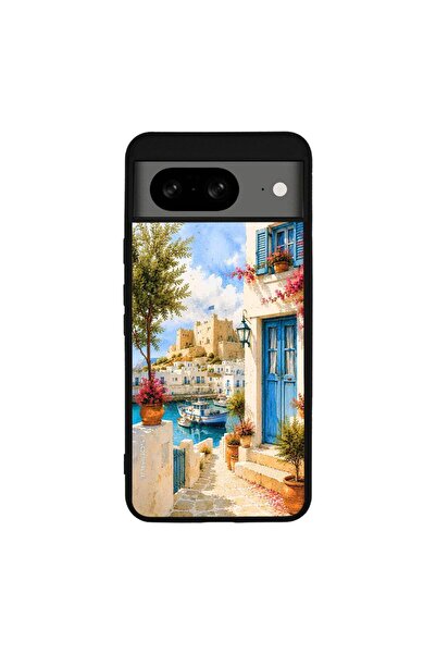 Sonique Θήκη Greek Island Muse Series για Google Pixel 8 5G Ροδίτικο Λιμάνι