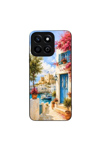 Sonique Θήκη Greek Island Muse Series για Honor X7c Ροδίτικο Λιμάνι