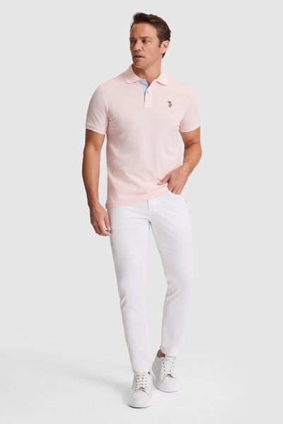 U.S. Polo Assn. Erkek Beyaz Kanvas / Chino Pantolon 50322356-VR013