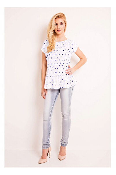 Awama Bluza Dama, Awama, Model L044, Alb, Marime L
