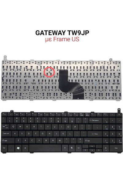 OEM Πληκτρολόγιο φορητού υπολογιστή για GATEWAY TW9JP και αγγλική (ΗΠΑ) διάτα...