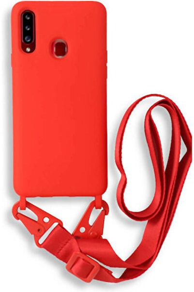 Other Bodycell Πίσω Θήκη Σιλικόνης με Λουράκι Κόκκινο (Galaxy A20s) Κωδικός: ...