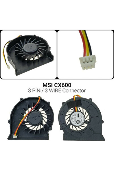 MSI Ανταλλακτικός ανεμιστήρας φορητού υπολογιστή για CX600