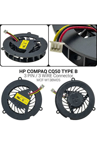 HP Ανεμιστήρας λάπτοπ Mcf-w13bm05 Τύπου Β