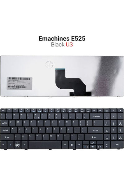 OEM Πληκτρολόγιο φορητού υπολογιστή για Emachines E525 US χωρίς πλαίσιο και α...