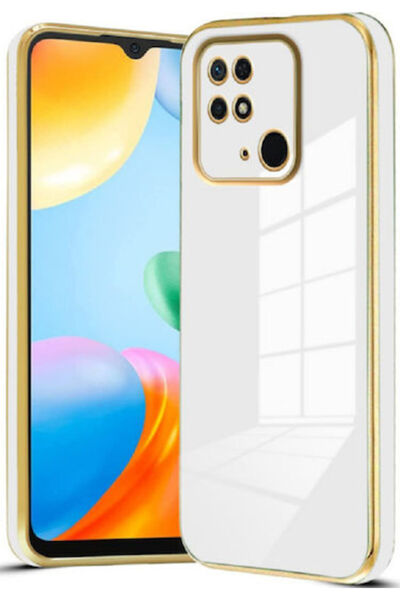 Other Bodycell Επιχρυσωμένη Πίσω Θήκη Σιλικόνης Λευκή (Redmi 10C) Κωδικός: BG...