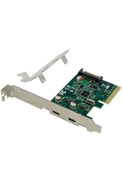 POWERTECH Ελεγκτής PCIe με 2 θύρες Type-C Κωδικός: ST614