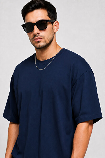 Moda Minimo Unisex Oversize T-Shirt Men's Adult T-Shirt Basic T-Shirt Crew Ne...