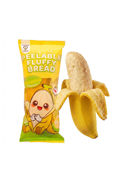 Tokimeki Peelable Fluffy Bread Banana Flavour 65g