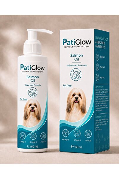 Pati Glow Köpekler için Balık Yağı, Premium Norveç Somonu Yağı, Omega 3 ve 6 ...