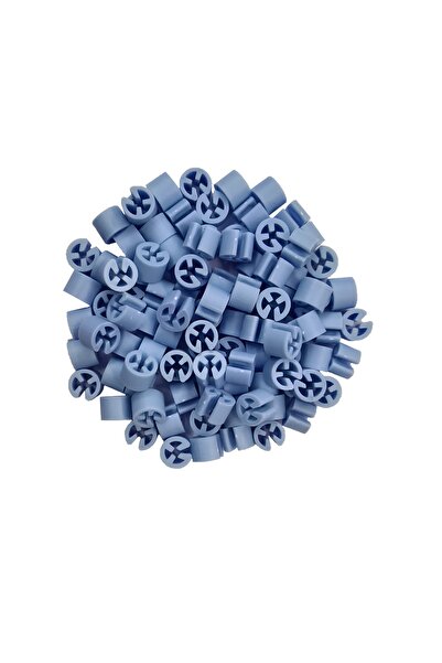 JokeyAmbalaj Hanger Size Bead Plain Light Blue (100 Pieces)