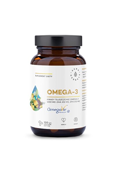 Aura Herbals Omega-3 1200Mg 120 Capsule