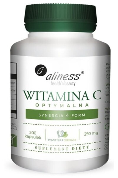 Aliness Vitamina C Optimală 200 Capsule