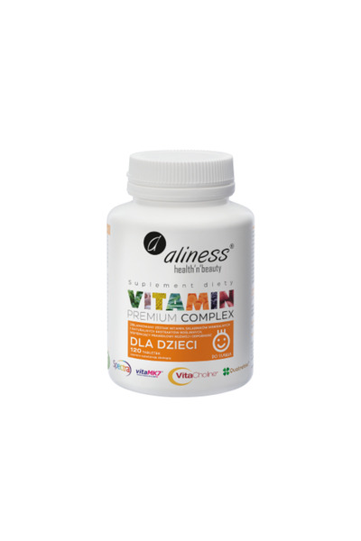 Aliness Complex de Vitamine Premium pentru Copii 120 Comprimate