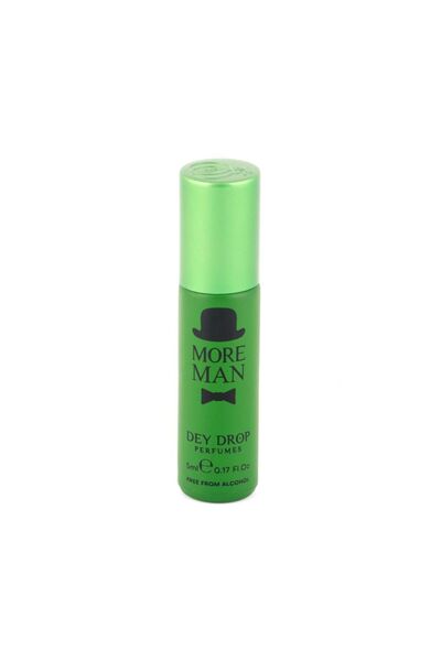 Dey Drop More Man Alcohol-Free Perfume Roll-On for Men, 5ML