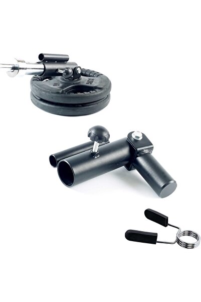Arabest Barbell T Bar Row Plate Post Landmine Insert,360° Swivel,Fits 2 Inch ...