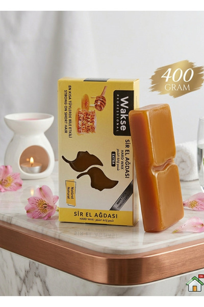 WAKSE KALIP AĞDA: ERKEK BERBERLERİNDE VE KUAFÖRLERİNDE KULLANILAN 400 GR KALI...