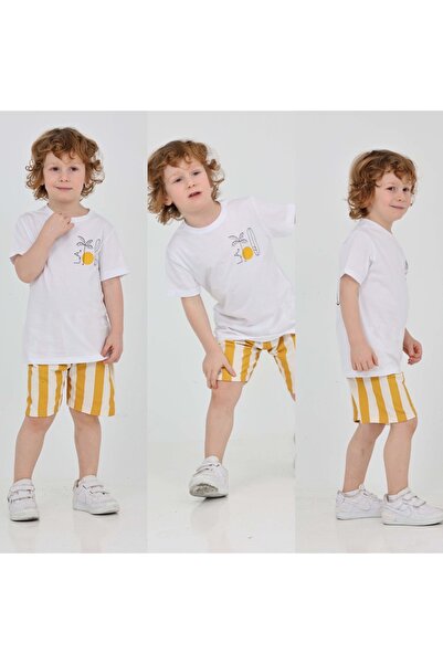 Baby Erkek çocuk şort tişört takım