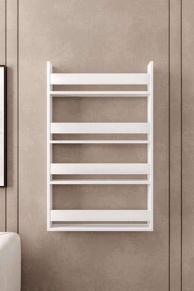 Afilli Montessori Çocuk Odası Kitaplığı Mdf Kitaplık 10x74x120 cm