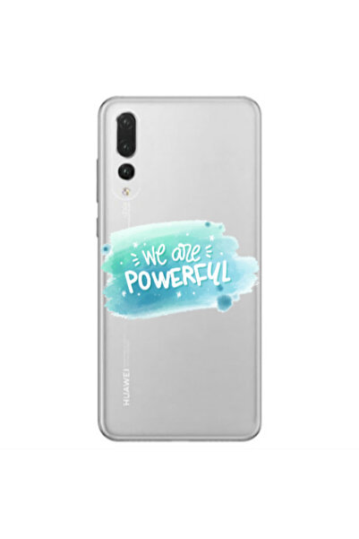 Other Huawei P20 Pro We are Powerful Transparent Silicone TPU Θήκη