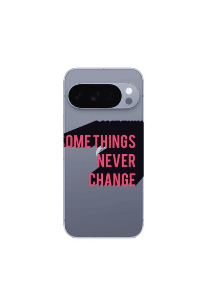 Other Google Pixel 10 Pro Somethings Never Change Transparent Silicone TPU Θήκη