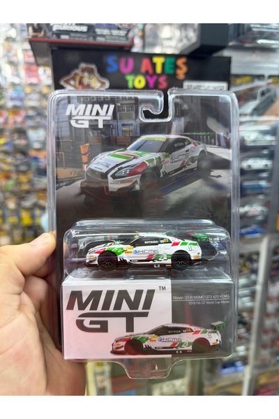 mini gt 1/64 Nissan GT-R NISMO GT3 KCMG 2018 FIA GT World Cup Macau Blister P...