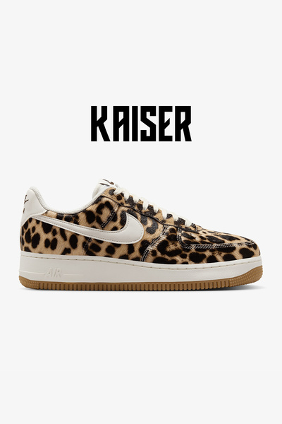 Nike Air Force 1 '07 Leopar Desenli Kadın Günlük Ayakkabı