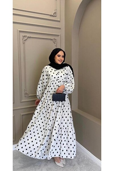 RMG BUTİK PUANTİYE MANGO ELBİSE