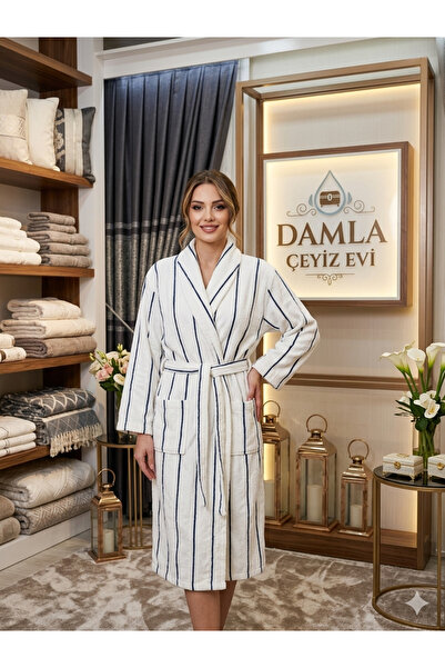 Damla 💯💯 Pamuk ihracat fazlası bornoz