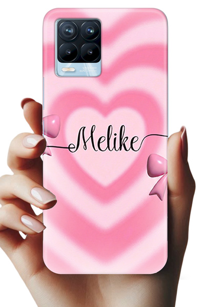 realme 8 / 8 Pro Kılıf - İsimli Yazılı Kişiye Özel Kişileştirelebilir Kılıf F...
